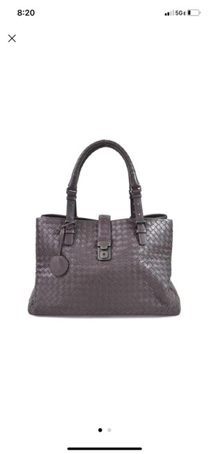 Bottega Veneta Purse Brown Leather Satchel