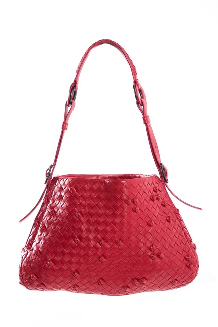 Bottega Veneta Red Shoulder Bag