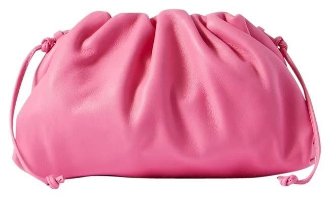 Bottega Veneta The Pouch Small Leather Cloud Clutch