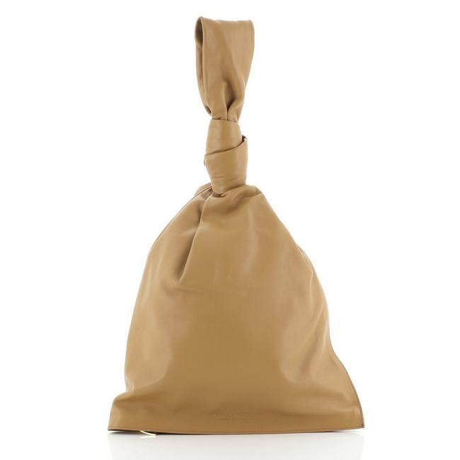 Bottega Veneta Twist Bv Brown Leather Shoulder Bag