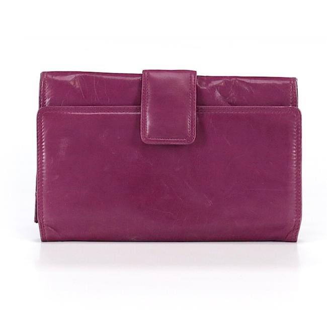 Bottega Veneta Vintage Purple Leathet Clutch