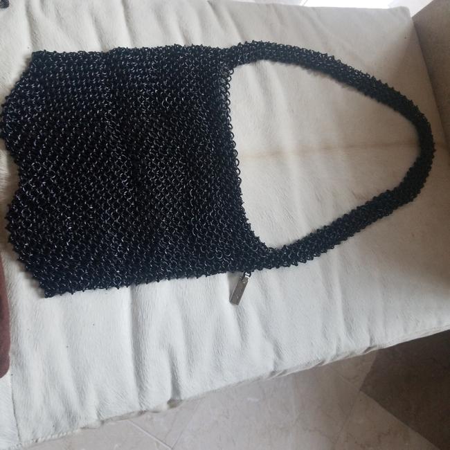 Bottega Veneta Vintage Super Cool Black Chain Shoulder Bag