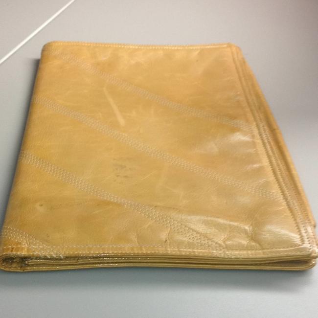 Bottega Veneta Vintage Large Tan Leather Clutch