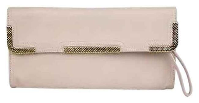 Bottega Veneta Wristlet Gold Detail 325241 6808 Pink Leather Clutch