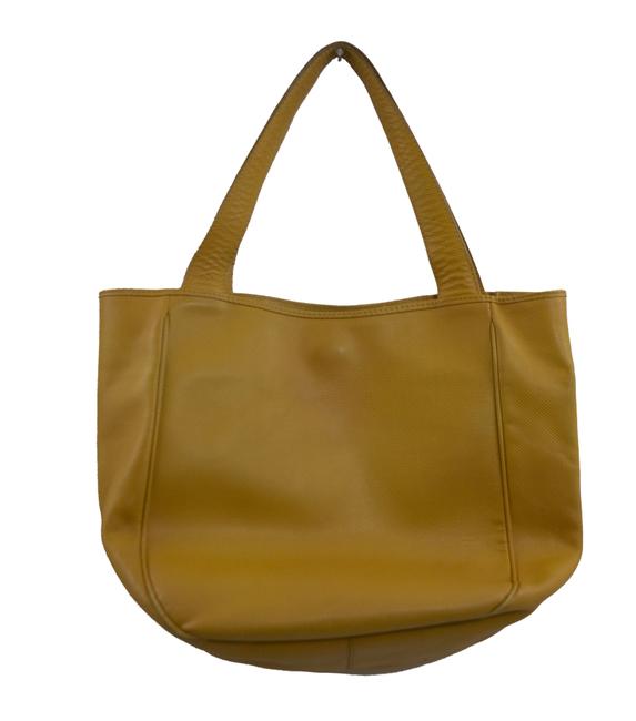 Bottega Veneta Yellow Leather Tote