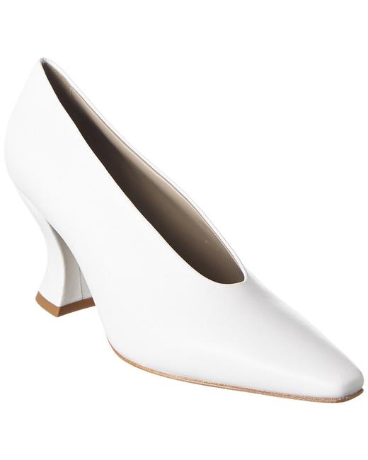 Bottega Veneta Almond Leather 608839 Vbsd0 9122 Pumps