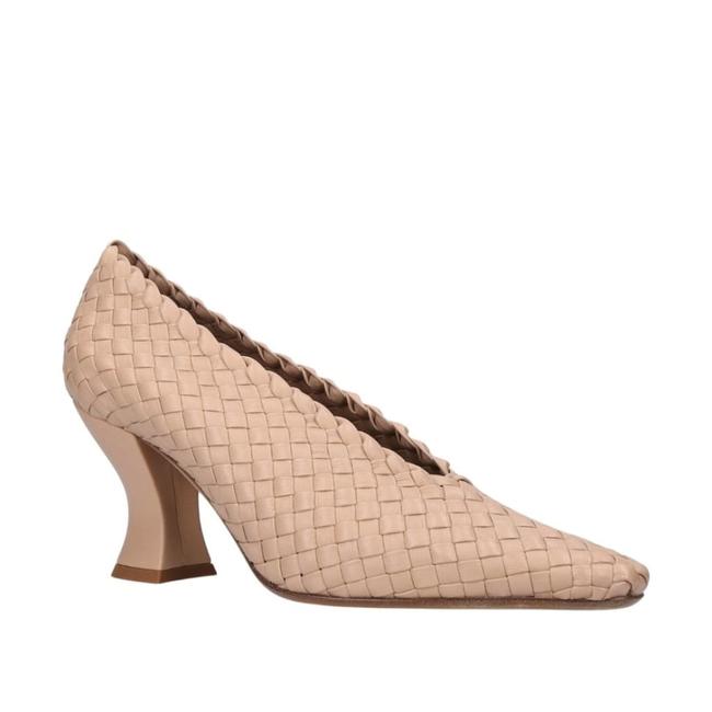 Bottega Veneta Almond Leather 75mm Pumps