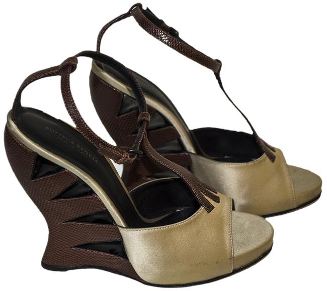 Bottega Veneta BeigeBrown Wedges