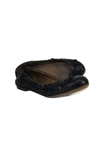 Bottega Veneta Black Flats