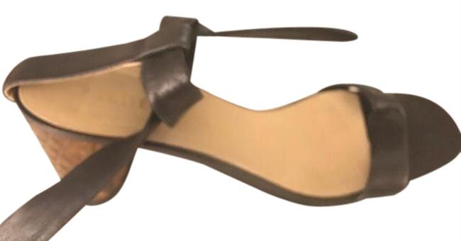 Bottega Veneta Black Leather Sandals