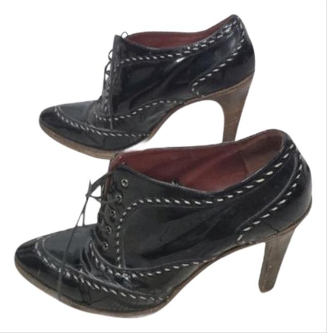 Bottega Veneta Black Oxford Pumps