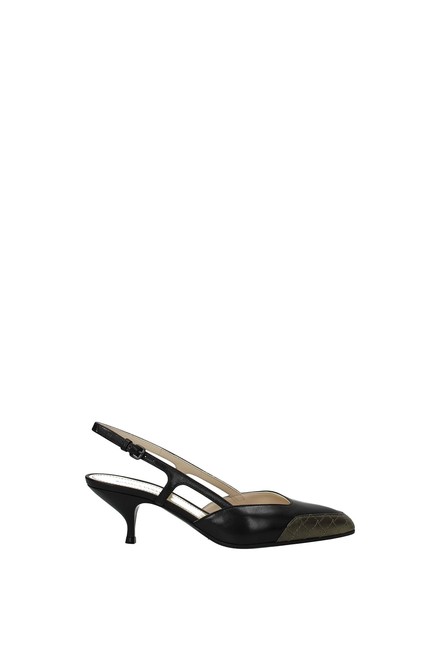 Bottega Veneta Black Woman Sandals