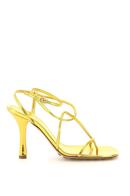 Bottega Veneta Gold Sandals