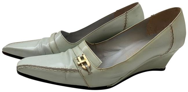 Bottega Veneta Light Blue Wedges