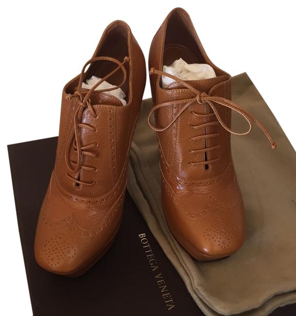 Bottega Veneta Luggage Brown Kari Pump BootsBooties