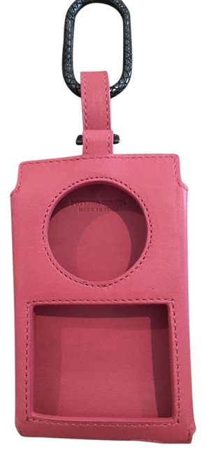 Bottega Veneta Pink Leather Laptop Bag