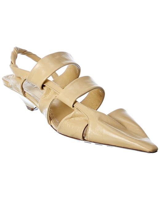 Bottega Veneta Point Leather Pump 630185 Vbp10 9311 Sandals