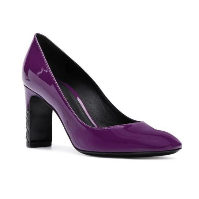 Bottega Veneta Purple Isabella Pumps