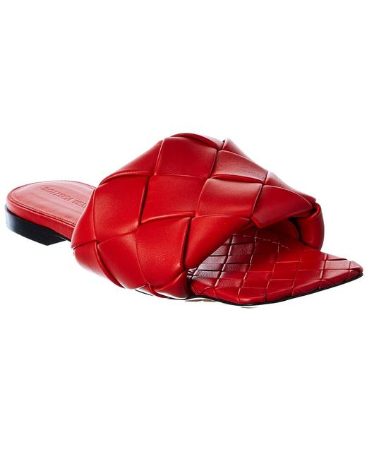 Bottega Veneta The Lido Intrecciato Leather 608853 Vbss0 8913 Sandals