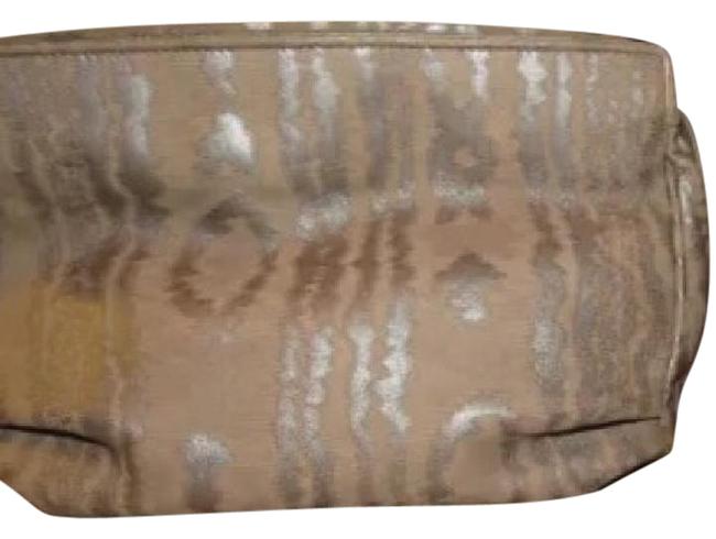 Bottega Veneta Ash Inidescent Moire Cosmetic Bag