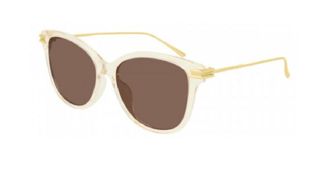 Bottega Veneta Beige Bv1048sa 003 Sunglasses