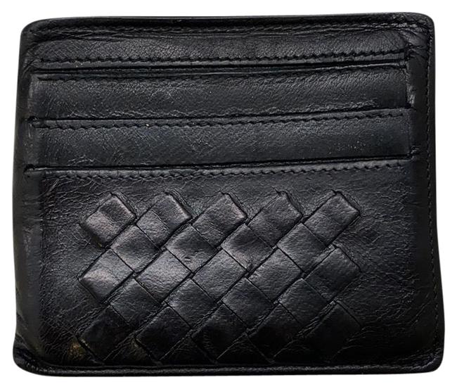 Bottega Veneta Black Card Holder Wallet