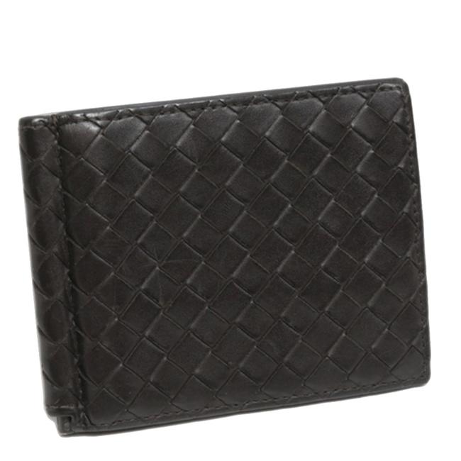 Bottega Veneta Black Leather Wallet