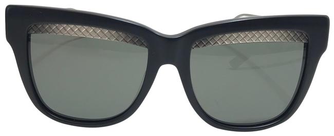 Bottega Veneta BlackGunmetal Bv0074s Smoke Gray Lens Sunglasses