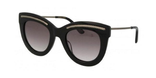 Bottega Veneta BlackSilver Bv0030s 001 Smoke Lens Sunglasses