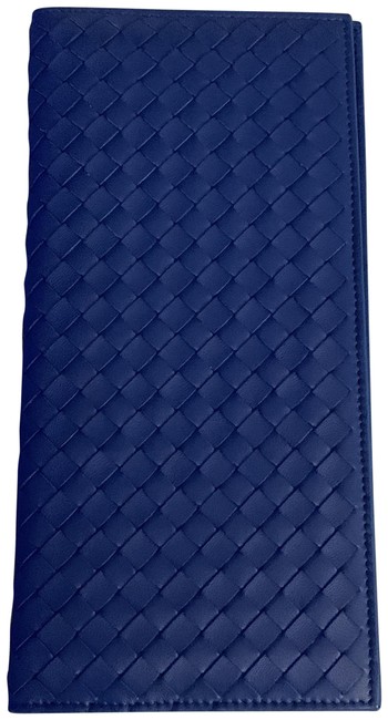 Bottega Veneta Blue Card Wallet