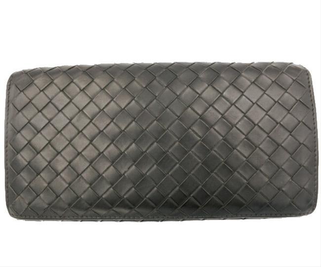 Bottega Veneta Brown Intrecciato Bi fold Wallet