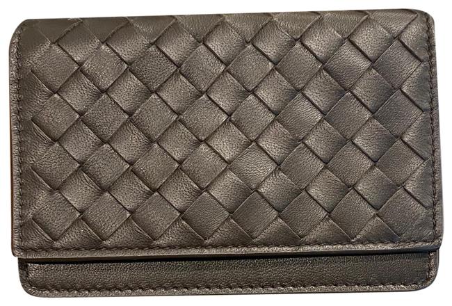 Bottega Veneta Brown Intrecciato Leather Wallet