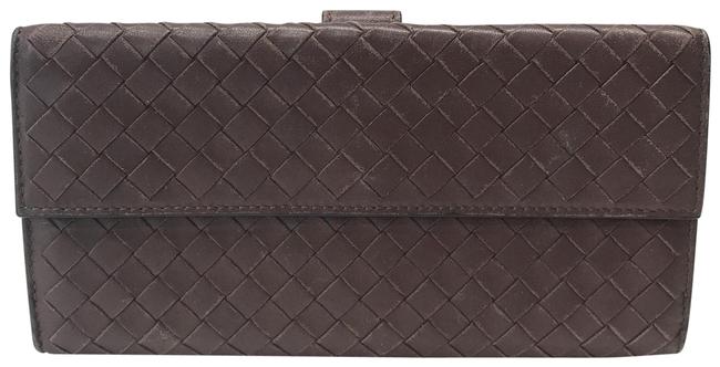 Bottega Veneta Brown Intrecciato Nappa Wallet