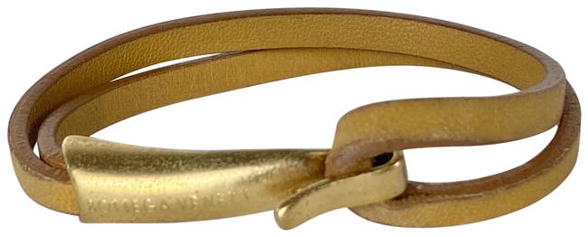 Bottega Veneta Brown X Gold Hook Scuff Bangle 4misc613 Bracelet