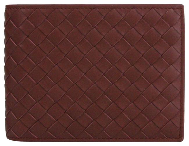 Bottega Veneta Dark Brown Leather Intercciaco Bifold 148324 2217 Wallet