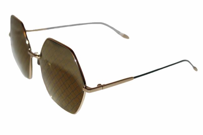Bottega Veneta Gold New Frame Ir Bv0201s Sunglasses