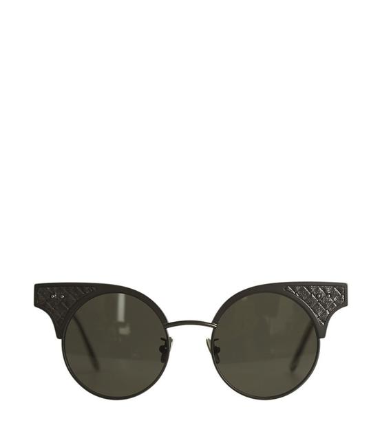 Bottega Veneta Grey Bv01135s Meta 189857 Sunglasses