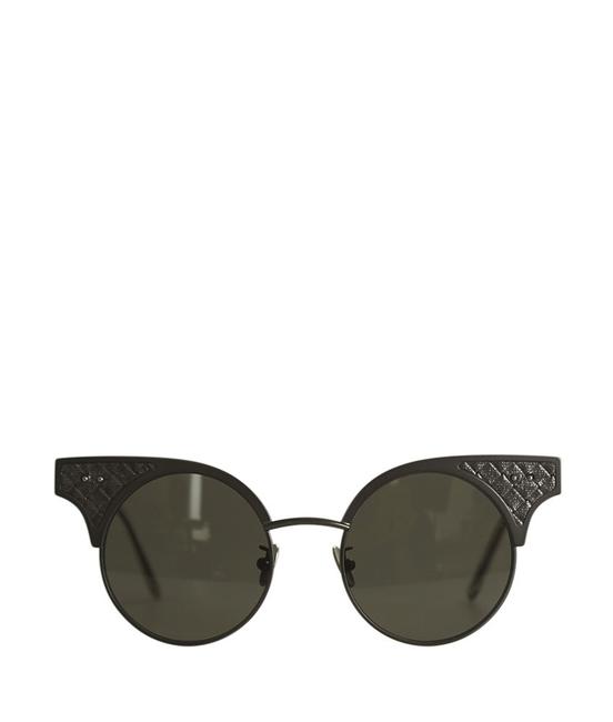 Bottega Veneta Grey Bv01135s Metal 190241 Sunglasses