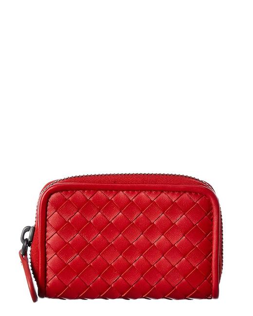 Bottega Veneta Intrecciato Leather Coin Purse 114075 V001n 8913 Wallet