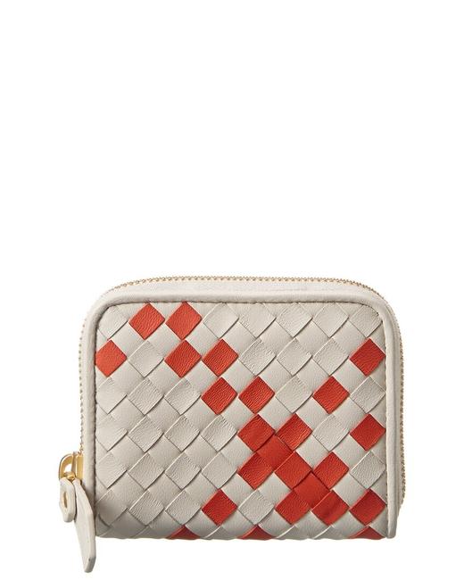 Bottega Veneta Intrecciato Leather Coin Purse 566512 Va4i3 2031 Wallet