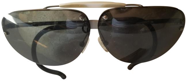 Bottega Veneta Light Black W Nos Case Aviator Pilot Never Used Sunglasses