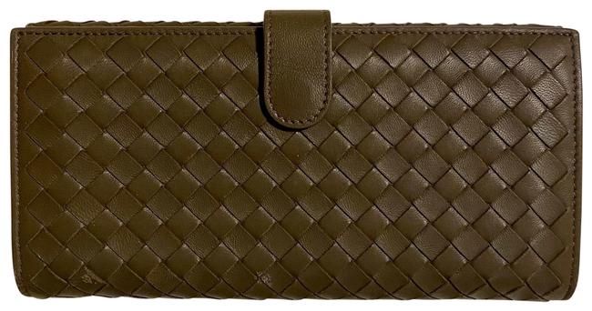 Bottega Veneta Light Graphite French Wallet