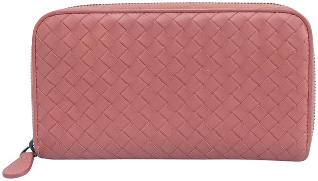 Bottega Veneta Lightsalmon Intrecciato Wallet