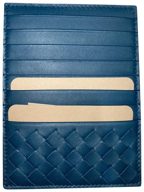 Bottega Veneta Petrol Multi Card Holder Wallet