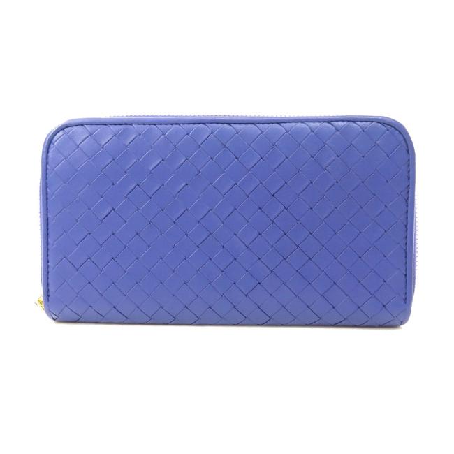 Bottega Veneta Purple Intrecciato Calf Ladies Wallet