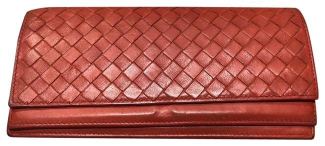 Bottega Veneta Rust Wallet