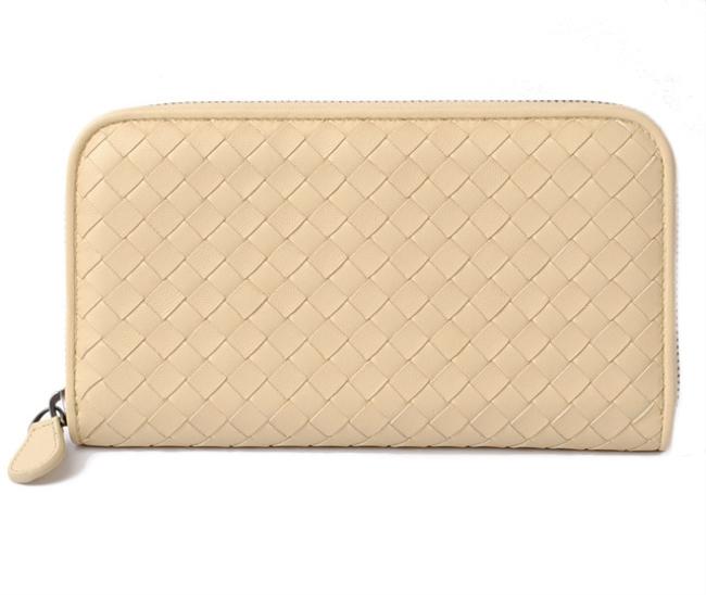 Bottega Veneta Yellow Long Purses Round Fastener Type 114076 Light Wallet