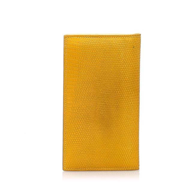Bottega Veneta Yellow Wallet