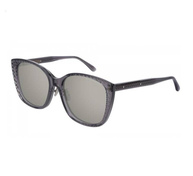 Bottega Veneta Gray Bv0218sk 002 Sunglasses
