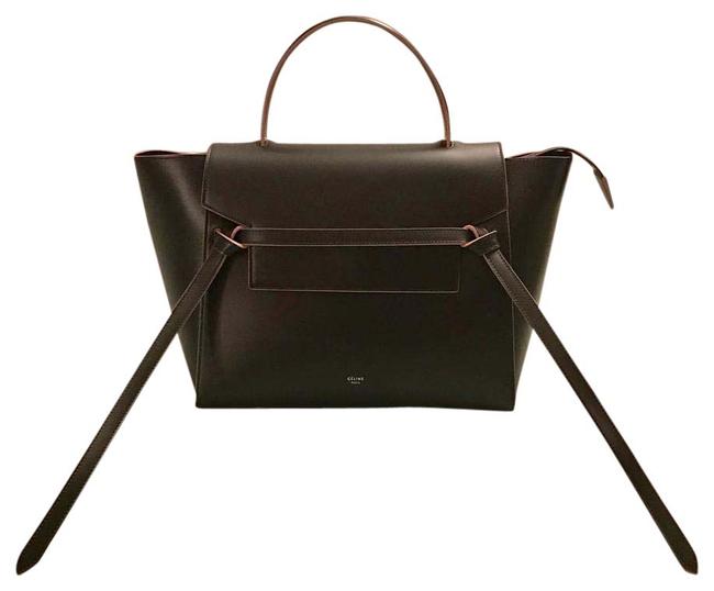 Celine Belt Bag Mini Black Calfskin Satchel